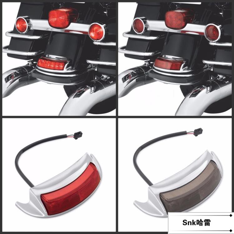 Harley original 16 years ago flagship gliding fender LED taillights road gliding original brake taillights