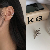 Peisheng Sen department fresh leaves without ear pierced ear bone clip Personality simple elf ins cold wind ear clip R24