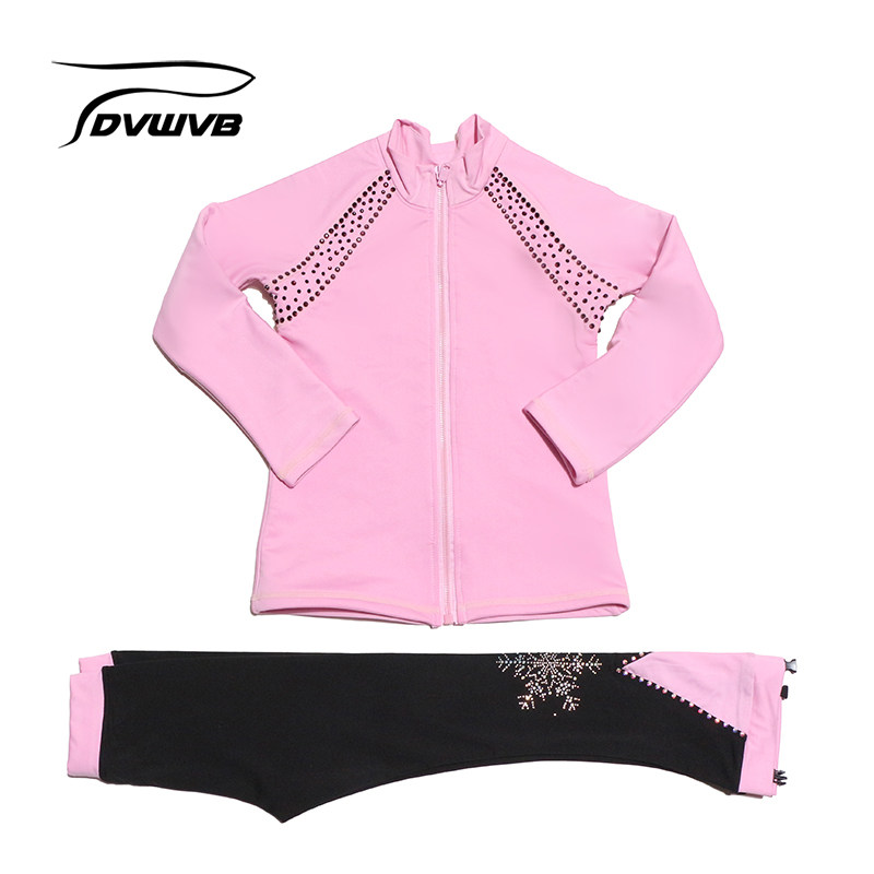 DVWVB custom figure skating clothing rhythmic gymnastics training clothing children adult men and women G33