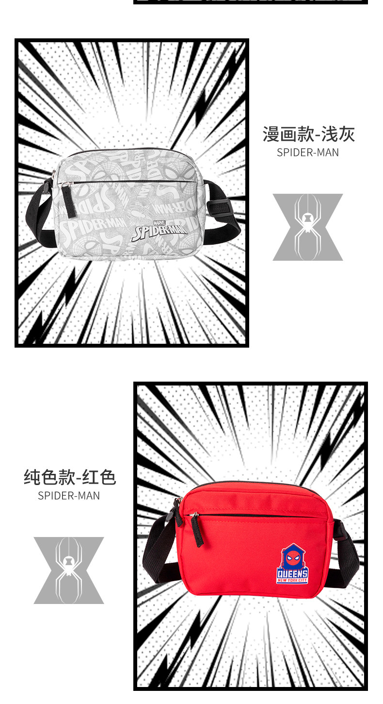 MINISO 名创优品 漫威拉链斜挎包 图4