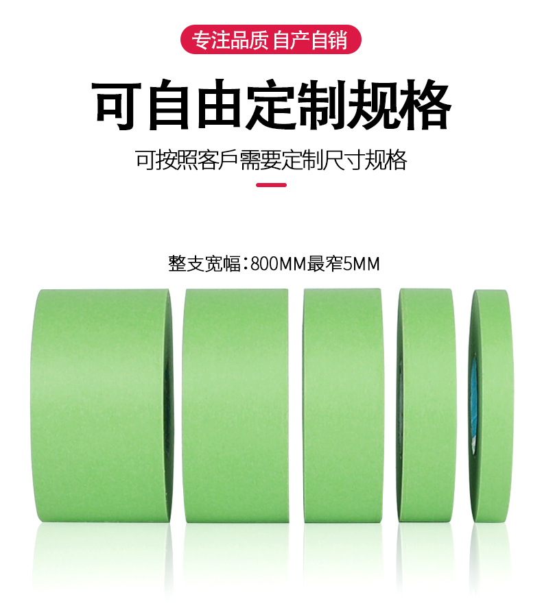 Giấy và băng keo dán giấy có độ nhớt yếu, sơn nghệ thuật xanh, sơn cao su, giấy tách màu bùn tảo cát, độ nhớt thấp, độ nhớt thấp, không có dấu vết, không làm hỏng tường, sơn phun, mặt nạ đặc biệt Giấy che đường may đẹp cho sinh viên mỹ thuật, 50 mét keo giấy