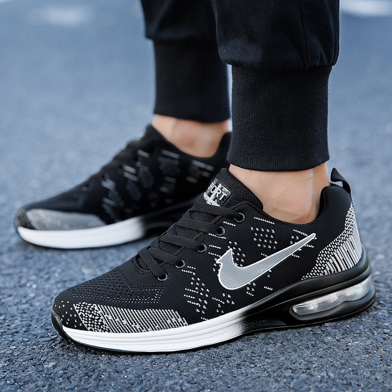 Autumn Winter Shock running shoes Men's and women's shoes Shoes Light Table Tennis Shoes Air Cushion Anti-Slip River Shoes Shuttlecock Referee Shoes