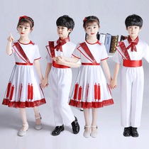 Childrens choir Show Clothing Primary and secondary school dress boys and girls grand choir recitation match suit 61