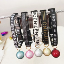 Pet accessories pet cat dog skin collar Bell necklace Teddy cat cat rabbit puppy neck chain