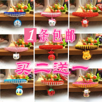 Cute cartoon Bell pet dog Bell teddy dog VIP supplies pendant dog collar cat bell necklace