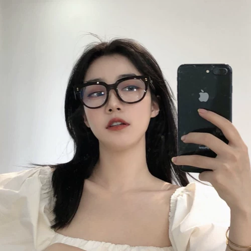 Большие черные бокалы радиация -Проницаемые Blu -Ray Eye Wise Women's Net Red Percame Face Face, Pingguang Light Tyme Mes. Мужчина