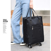 Boarding students large capacity oversized wheels male and female students live in school Oxford cloth move packing travel bags