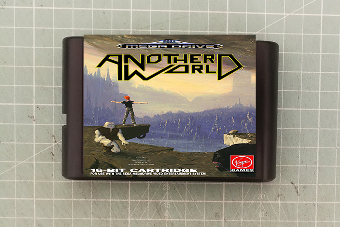 Action pass] New Sega segaMD16-bit game black card another world