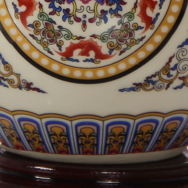 Jingdezhen enamel made pottery porcelain vase tree study of I and contracted sitting room adornment home furnishing articles, 273