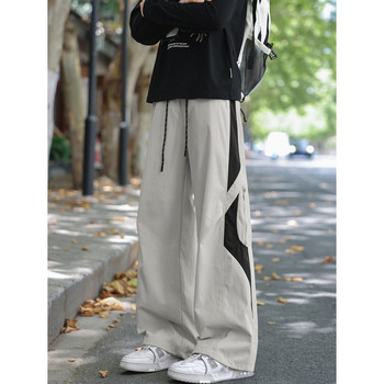 American-Style Paratrooper Cargo Pants for Women 2025 New Autumn and Winter Loose Straight-Leg Wide-Leg Casual Workwear Quick-Dry Sports Pants