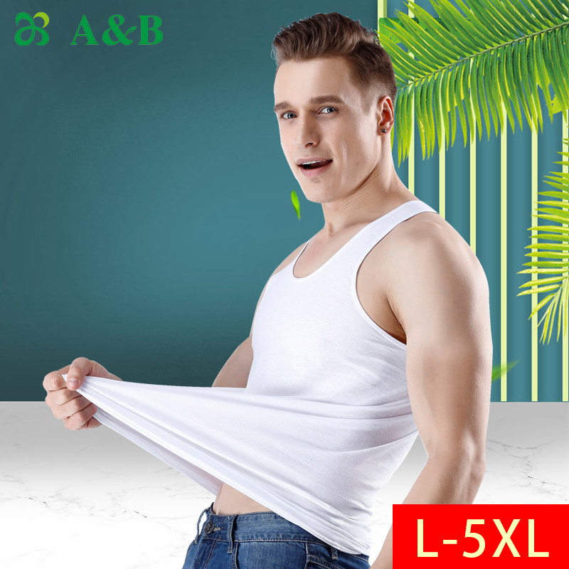 A & Bab underwear men's vest cotton sports loose sweat cloth base cotton old head shirt flagship store official website L615
