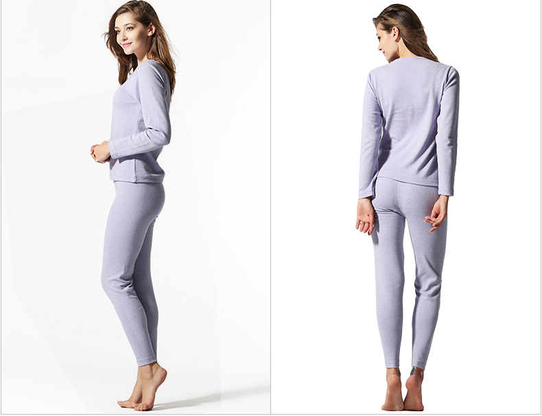 Sous-vêtement chaud jeunesse simple en coton - Ref 769418 Image 15