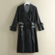 [G series] 007 giảm giá dành cho nữ thương hiệu 2020 mùa xuân áo khoác gió mới ren-up giản dị - Trench Coat