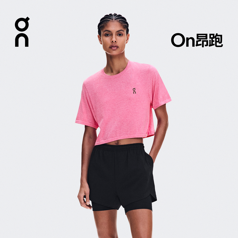 On Running Train Flex-T Crop 2026 Autumn New Women's Short Training T-Shirt On Running Train Flex-T Crop 2026 Autumn New Women's Short Training T-Shirt