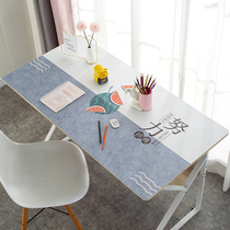 Tablecloth desk ins student learning table mat girl advanced sense Japanese dormitory hipster thickened waterproof writing