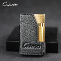 Special leather case for Langsheng lighter. Genuine leather lighter case. Black shell cover. Luangsheng lighter protective cover.