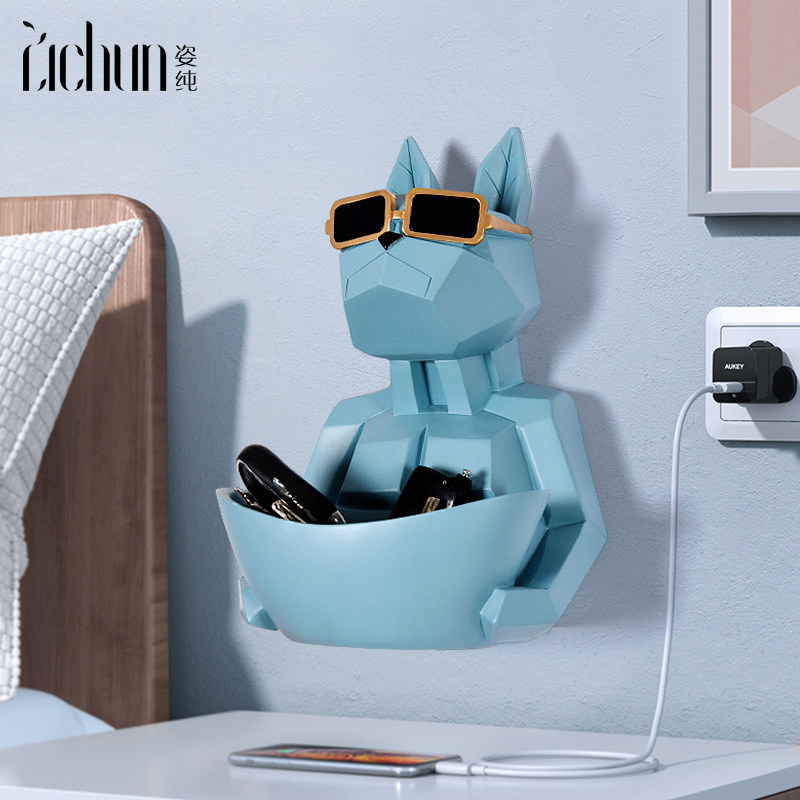 Bedroom Living Room Creative Cool Dog PowerPowerKey Carryboard Case