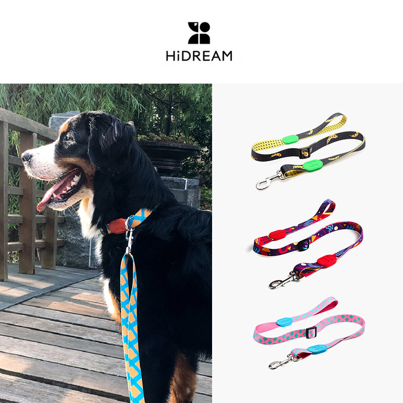 Hidireham Pooch Towing Rope Small Mid Size Canine Wool Kökki Fou Teddy Pet Dog Chain Pull Strap