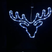 Белая голова оленя (42x32см)