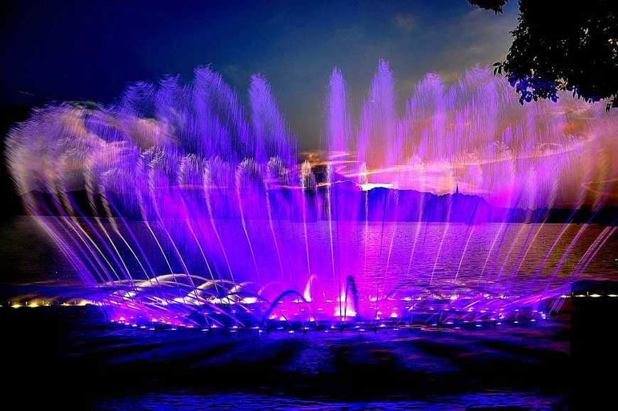 Music fountain whole set of equipment outdoor installation landscaped waterscape stainless steel sound control fountain controller manufacturer