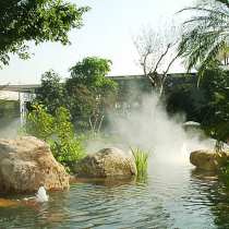 Cold fog landscape fog machine artificial fog equipment high pressure Park Green Space System spray host equipment