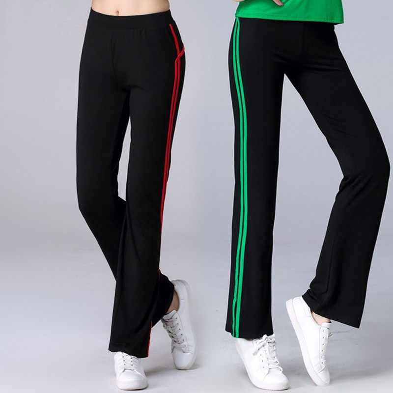 Autumn square dance pants women's trousers micro-la modal dance pants practice pants women's sports dance bottoms new