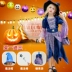 Halloween trẻ em trang phục Quốc Phù Thủy Tuyết Váy Trắng Ma Cà Rồng Trang Phục Cosplay Trẻ Em Cos Trang Phục dracula halloween Trang phục haloween