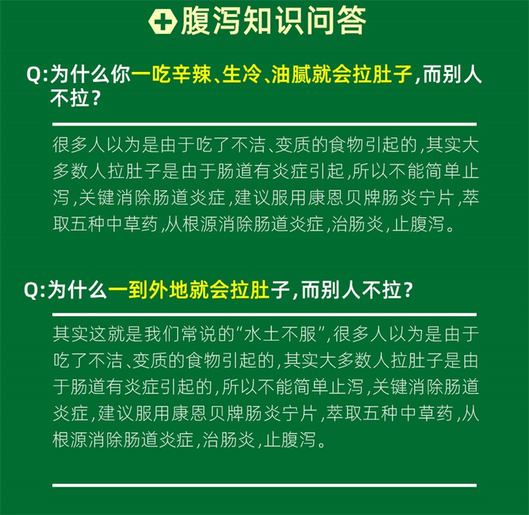 康恩贝 肠炎宁片 24片/盒 治急慢性肠胃炎/腹痛腹胀腹泻 图7