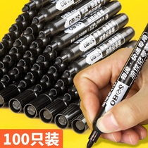 Big head marker Mark Mark Hook pen black thick head large capacity oily non-fading waterproof quick-drying ink student childrens painting stroke edge express logistics special coarse paint pen