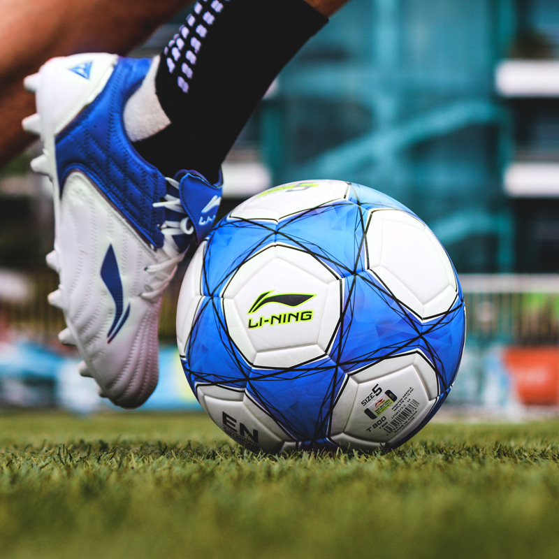 Li Ning Football Children Primary School 5 Ball No. 4 Middle Test Wear-resistant PU Adult Kindergarten Training No. 3 zuqiu