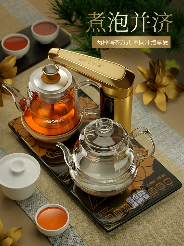 Bếp Golden GA-909 cấp nước tự động, ấm điện, bếp điện pha trà, bộ pha trà, ấm tích hợp giữ nhiệt gia dụng - ấm đun nước điện