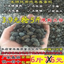 Sheep manure fermented organic fertilizer Dried sheep manure laying hens manure Orchid vegetables Dendrobium officinale special fertilizer Sheep manure eggs
