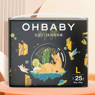 OHBABY欧贝比天空之门拉拉裤纸尿裤