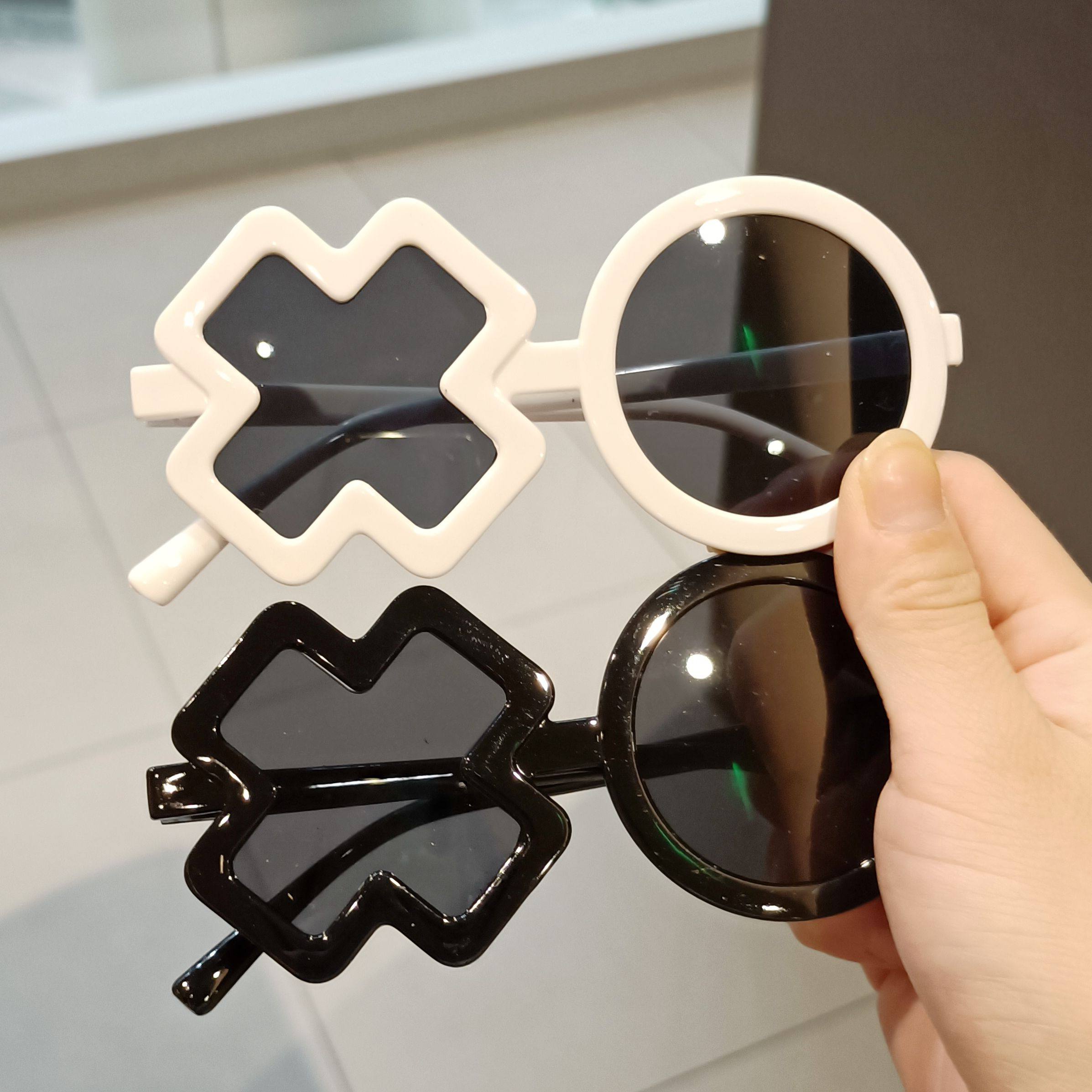 XO Children Glasses Ins Styling Tide 2021 New Boy Girl Sunglasses Anti UV Fashion Sunglasses