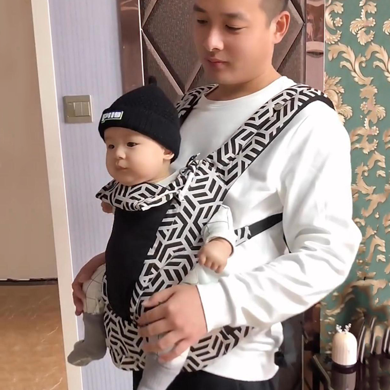 Kangaroo baby strap front hug baby bench lightly four seasons two-use one person to hug the doll artifact