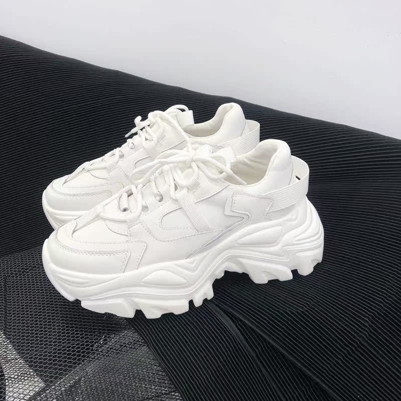 Joion Sexy Nightclub White Sports Ins Nets Red Shoes Bar Gogods Interactive Performances