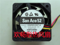  San Ace 52 109P0512H714 12V 0 1A 3 wire 5015 5cm Silent Chassis fan