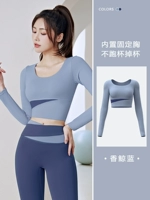 (Длинный топ) Серый озеро синий [неподвижная грудная площадка] Тысячи людей покупают