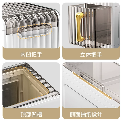 Многослойная тележка для ящиков для домашнего использования, система хранения для кровати