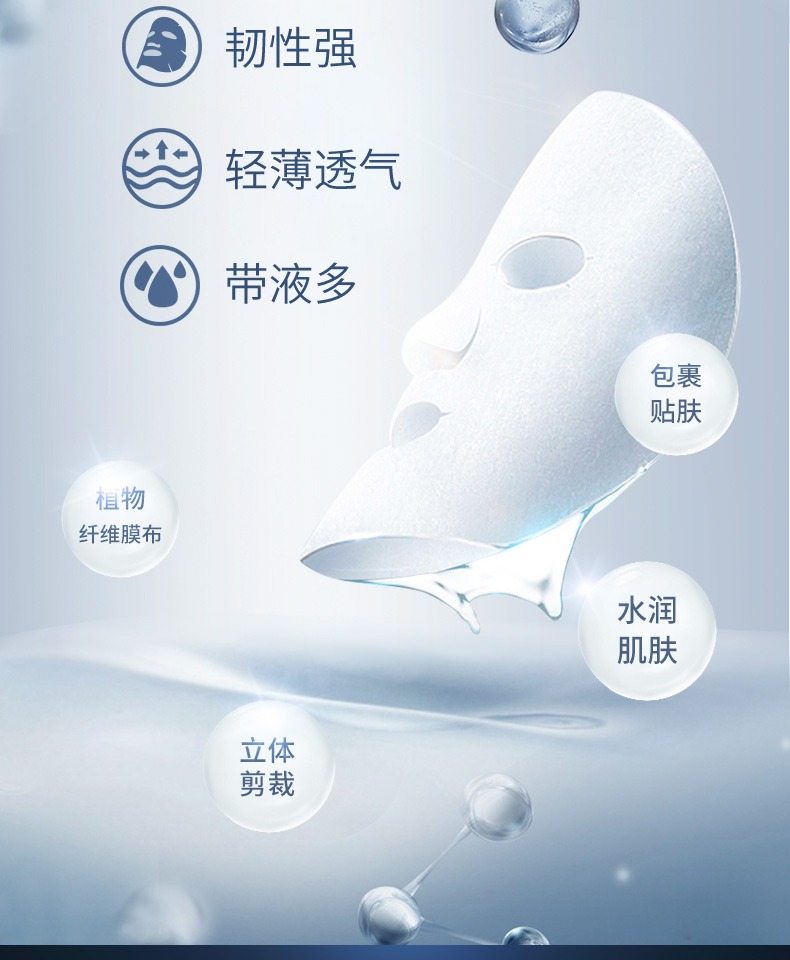 Skinsorb không trang điểm chống ăn mòn giữ ẩm mặt nạ đông khô giữ ẩm sâu trẻ hóa da mịn màng - Mặt nạ mặt nạ thạch collagen