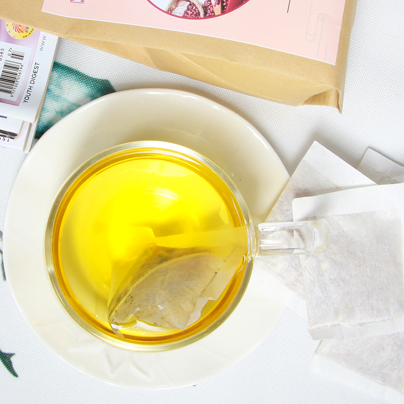 Buy 1 round 2 bags of red bean barley tea red adzuki bean barley kernel tea bitter buckwheat barley tea flower tea for men and women