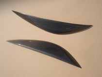 Suitable for Mercedes-Benz W204 carbon fiber eyebrow light C200 180 C300 W204 light eyebrow headlight sticker special price