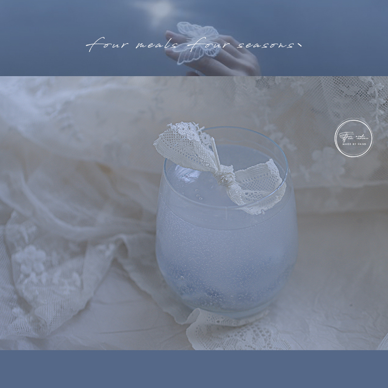 < Varden Lake > Fourmeals Original Jelly Scented Candle Cup Companion Birthday Gift Bedroom Romance