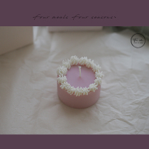 Purple Forest original homemade small candle aromatherapy essential oil smoke-free girl heart birthday gift ins wind and wave man