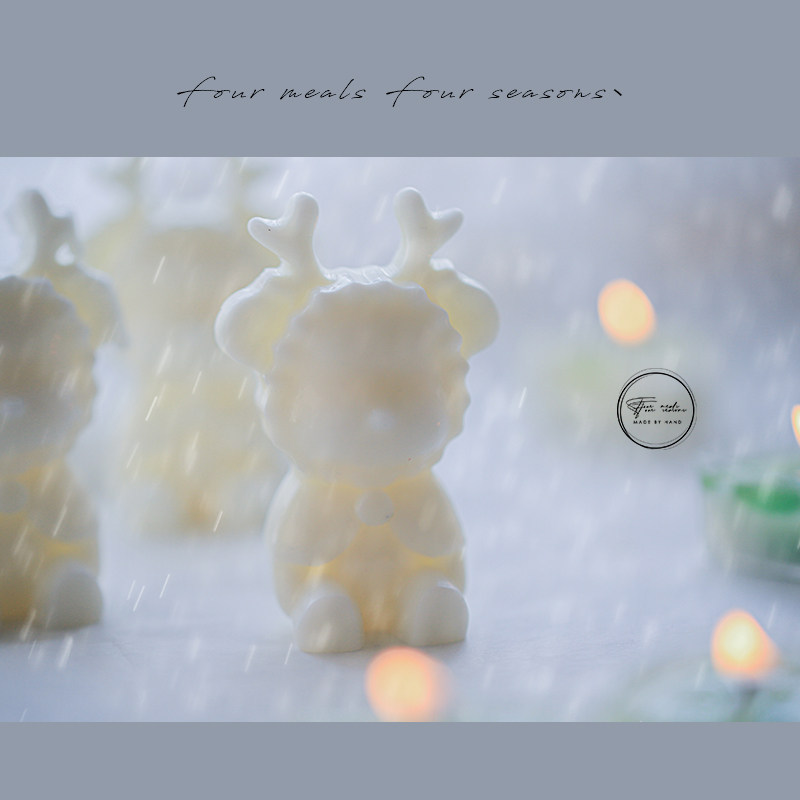 'Year of the Year' FmFs Incense Candle Creative Pendulum of Cute Ins Girl Hearts Christmas Little Gift Companion Gift