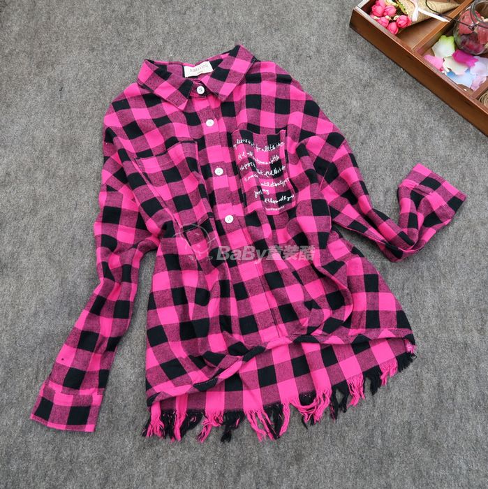 Chemise fille à manche longue - Ref 2086264 Image 10