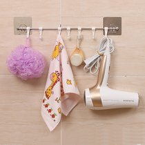 Suction bathroom hooked toilet with no trace stick peg ; kitchen door without nail - wound wall promotion