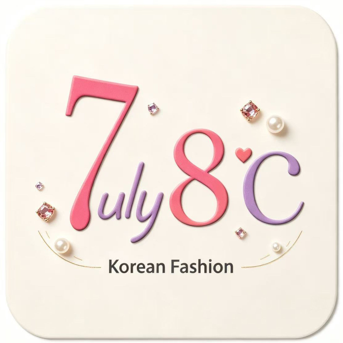 7月8度首尔衣饰空间的LOGO