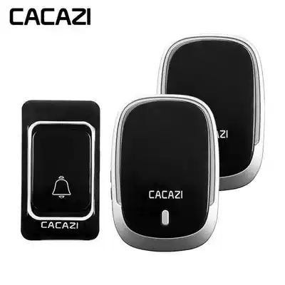 Kagas one drag two smart wireless home doorbell long-distance electronic remote control Bell old patient call device