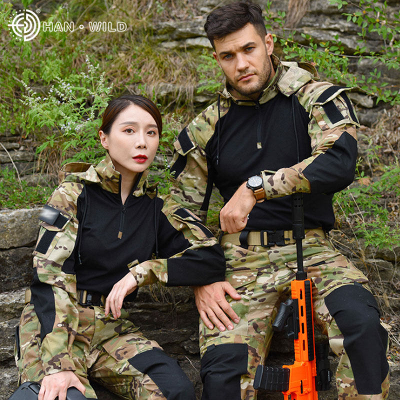 25新款战术蛙服套装:男士户外作战训练服,教官CP同款迷彩服,春秋季必备!-作训外套-淘宝好物网